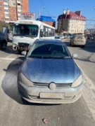 В Ростове-на-Дону водитель маршрутки влетел в иномарку, есть пострадавшие