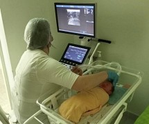 Новый аппарат УЗИ установили в больнице Калининского района