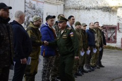 Очередная партия мобилизованных из Невинномысска отправилась на специальную военную операцию