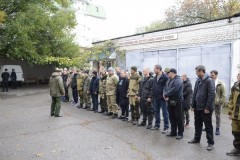 Очередная партия мобилизованных из Невинномысска отправилась на защиту Донбасса