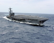 Экипаж авианосца USS George H. W. Bush заявил о готовности воевать с Россией