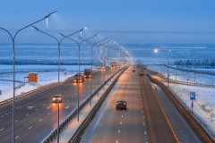 На участке М-4 «Дон» в Тульской области вводится зимний скоростной режим