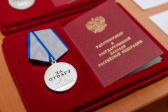 Государственные и ведомственные награды вручили в Краснодаре росгвардейцам-участникам СВО