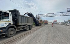 Начались работы по ремонту Южного подъезда к Ростову