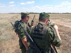 Мероприятия «Южный рубеж – 2023» провели волгоградские пограничники с привлечением коллег из Казахстана