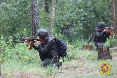 Минобороны Беларуси публикует первые видео и фото совместных занятий белорусского армейского спецназа с ЧВК "Вагнер"