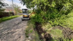 В Новокубанске после обращения к депутату Госдумы Светланы Бессараб почистили канавы для отвода ливневых вод