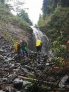 Двое суток спасатели вели поиск и эвакуацию туристов, заблудившихся на склоне горы Ачишхо