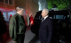 Владимир Путин ночью посетил в Ростове-на-Дону штаб ЮВО