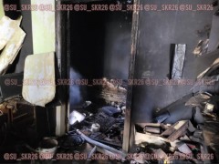 В Минеральных Водах мужчина погиб при пожаре в частном доме