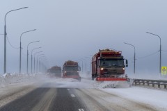 Федеральные дорожники продолжат работу по ликвидации последствий снегопада на трассах ЦФО и ЮФО