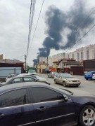 В Ростове потушили пожар в строящейся многоэтажке на Левенцовке