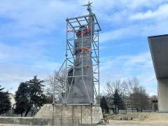 В Краснодаре реставрируют памятник «Аврора»