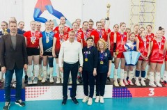 Сборная Кубани - бронзовый призер первенства России по волейболу