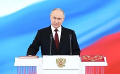 Путин официально вступил в должность президента России на шестилетний срок