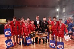 В Краснодаре провели второй юношеский турнир по самбо «Доблесть России»