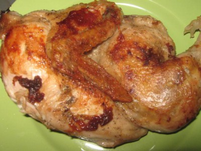 Цыпленок табака (готовим на сковороде)